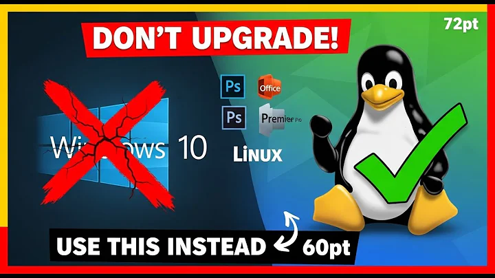 Don't Buy a New PC - Run Photoshop & Office on Linux FREE (Windows 10 Alternative)