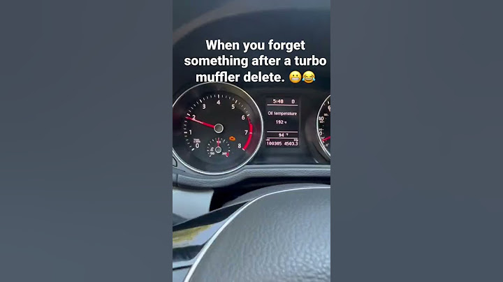 I installed a turbo muffler delete on my 2016 Passat 1.8t. I missed something somewhere. 😬😂