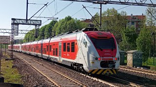 Treni in transito, in arrivo e in partenza nelle stazioni di Caronno pertusella e Saronno (Parte 1)