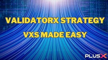 ValidatorX Strategy Tutorial #pulsechain #validatorX