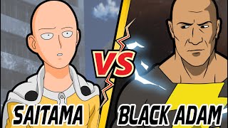 Saitama Vs Black Adam (animation)