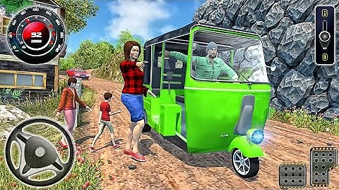 Offroad Tourist Tuk Tuk - Auto Rickshaw Racing Taxi - Best Android GamePlay @AKHyperGamer