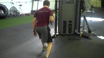 EricCressey.com: Split-Stance Low Cable Row
