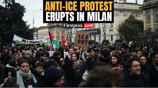 Anti-ICE Protest in Milan LIVE: Protests Erupts as Demonstrators Target ICE & Olympic Games Impact