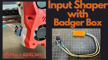 Klipper Input Shaper with the Badger Box (ADXL345 + Pi Pico)