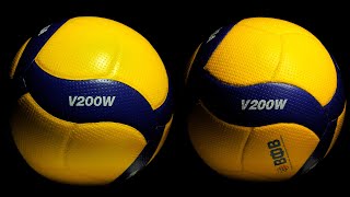 How to distinguish an original volleyballs Mikasa v200w from a fake