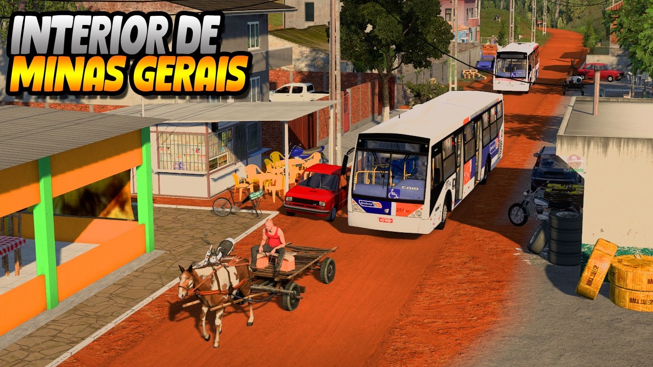 LEVANDO ESTUDANTES PARA O INTERIOR DE MINAS GERAIS!  EURO TRUCK SIMULATOR 2 MOD BUS - PXN V99