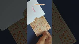 cute greeting card #cardcreations #diy #diycrafts #shortvideo