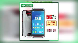 A must-have product! 4G 5G Android 13 PDA Terminal Wifi Bluetooth Barcode Scanner 2D 1D QR Scan De