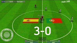 Winner soccer Evolution Espanha X Portugal gameplay futebol  screenshot 1