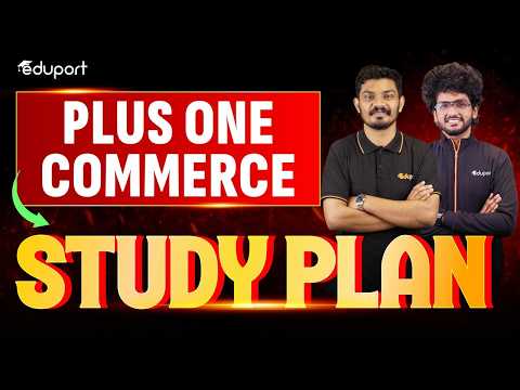 Plus One Commerce Study Plan | Eduport Plus One