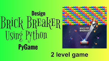 Design Brick Breaker Game Using Python  || The Stylish Coder