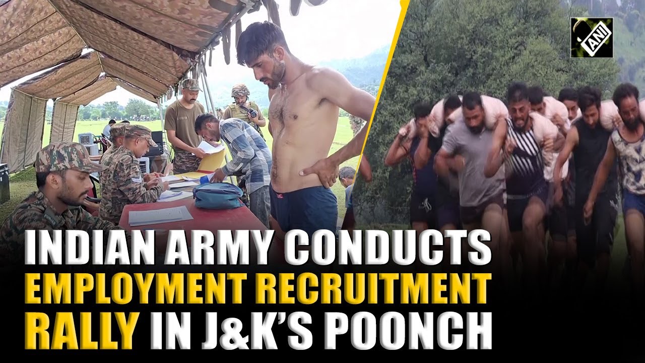 Bimber Gali Brigade of Indian Army organizes Defense Porters Recruitment Rally in J&K’s Poonch