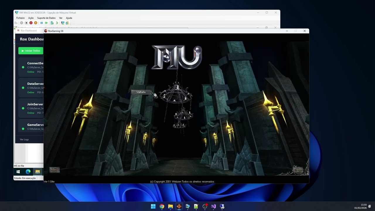 GlobalPasswordSwitch e SHA256 - ROX Update (17) — Season 6 | ROXGAMING - MU Server Emulator