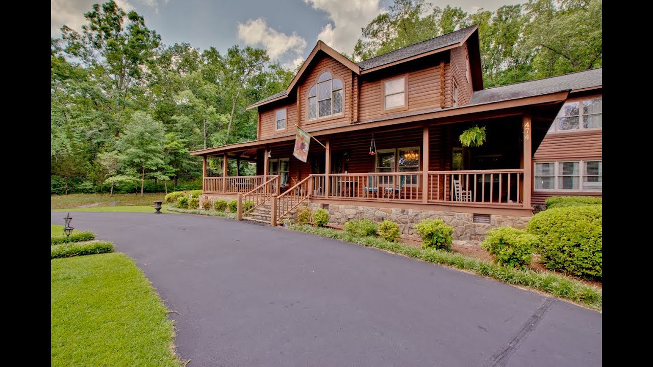 LUXURY LOG HOME ON 38 SECLUDED ACRES NEAR HUNTSVILLE, AL FOR SALE YouTube