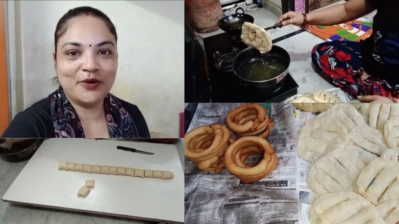 Sel Roti Fini Roti Sister ke liye banayi Nepali sel roti aur fini roti.. par kyu? - YouTube