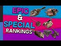 Special and Epic Weapon Tiers -- Crossout