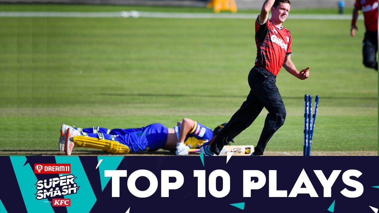 Top 10 Run-Outs of the Men's Dream11 Super Smash 2020/2021 Round-Robin