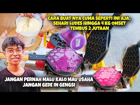 Resep Waffle Egg