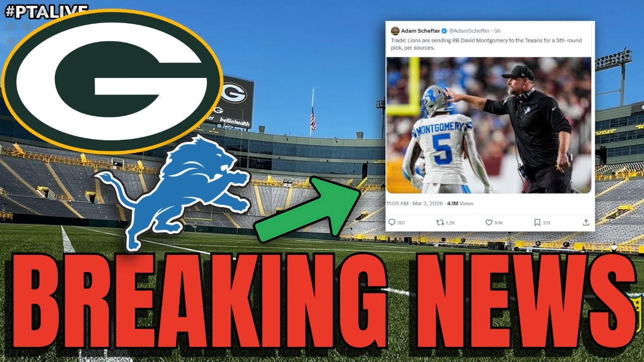 🔴 NFC NORTH BREAKING NEWS: Detroit Lions Trade away fan favorite! Already Rebuilding?