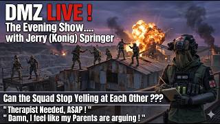 DMZ Live ! The Evening Show.... with Jerry (Konig) Springer (Horizontal)