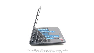 🔄 Lenovo IdeaPad Slim 3 (16, Gen 8) - Ports info and 360º look @LaptopMediaBenchmarks