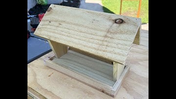 How to Build a Simple Bird Feeder | Easy DIY Project
