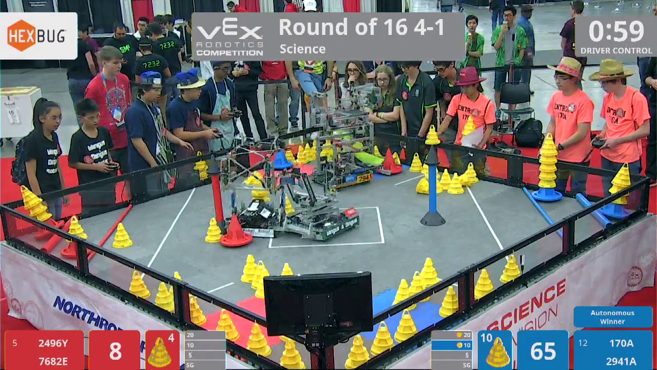 2018 VRC Sci R16 4-1 - 2496Y 7682E vs 170A 2941A - 85 to 105