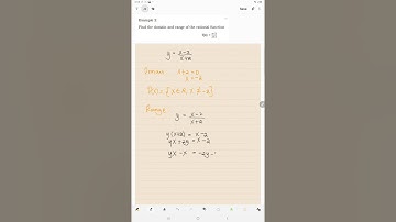 MODULE 8 DOMAIN AND RANGE OF RATIONAL FUNCTION (1)