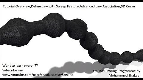 Catia V5 Powerful Tricks #148|Create Law in Generative Shape Design in Advanced Law Association