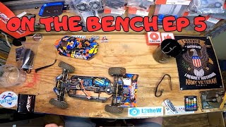 Ep 5 On The Bench We Bent A Shock And Lots Of New Stuff For The Channel