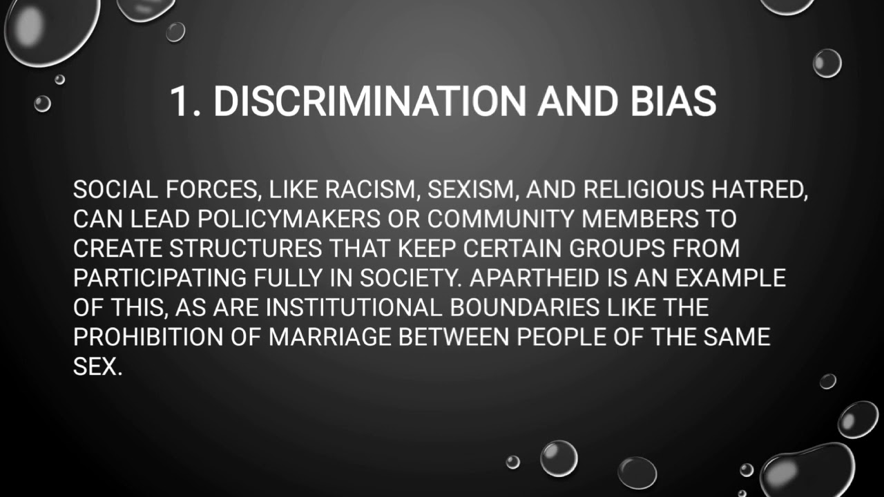 BA | Politics | Marginalization Groups and Marginalization