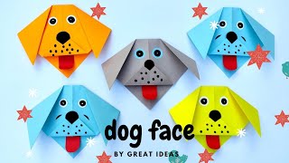 How to make a Paper Dog Tutorial | Paper Puppy Crafts | Easy Origami Dog  Видео (tonni art and craft