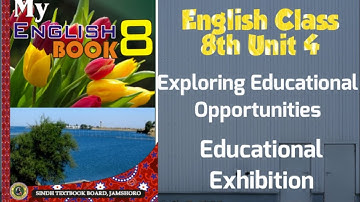 English Class 8th Unit 4 Reading Comprehension