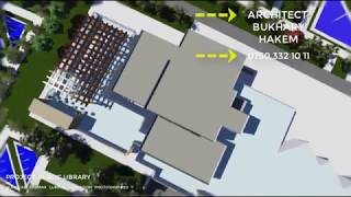 PUBLIC LIBRARY. ARCHITECT. BUKHARY HAKEM  3DS MAX  LUMION