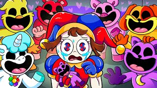 Poppy Playtime 3 Animation // Pomni is TRAPPED by the Smiling Critters?! Poppy Playtime SM