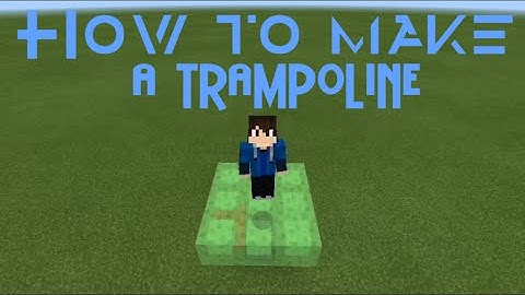 ✔️How to make an infinite bouncing trampoline