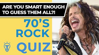 20 Trivia Questions - 70's Rock Music Quiz Ep.55 ❓🤔