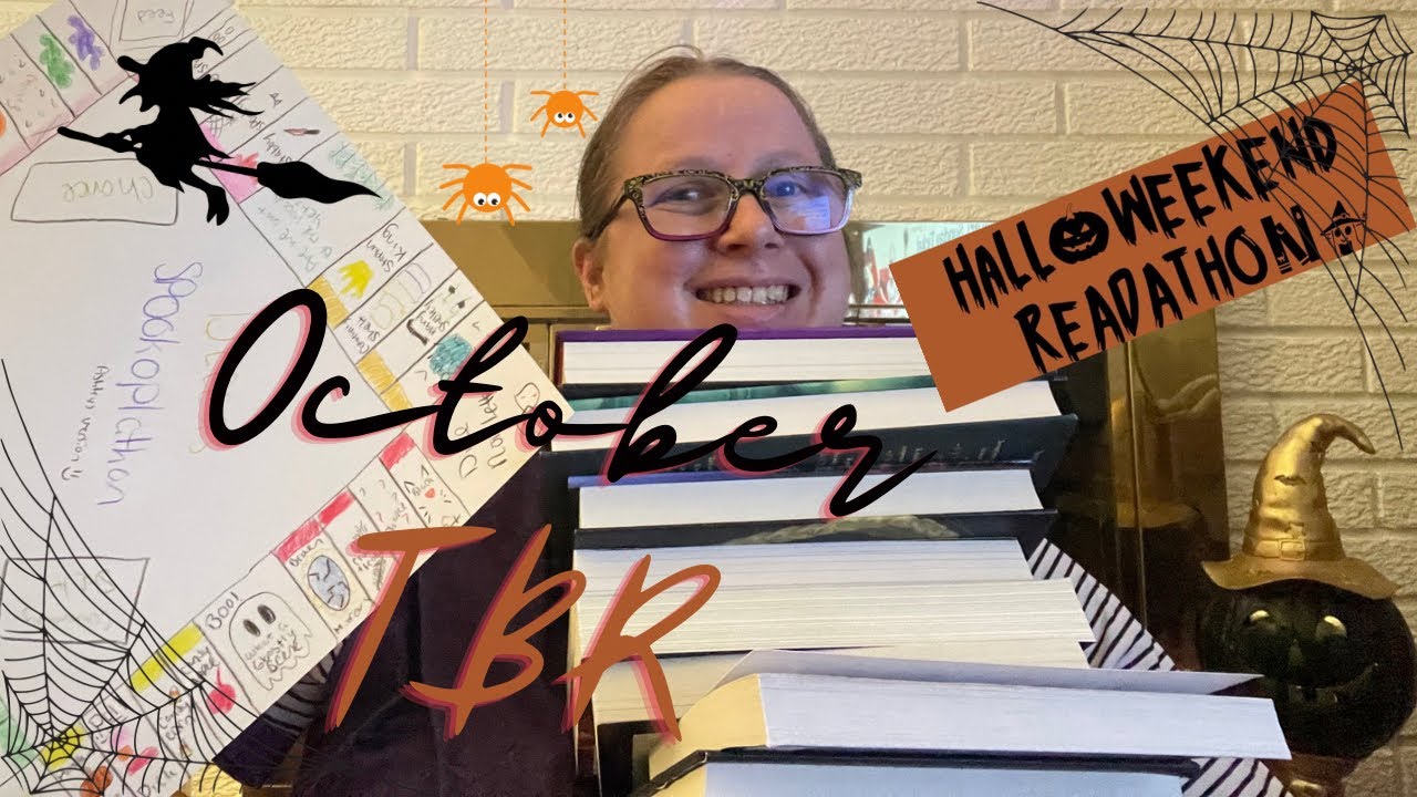 Spookopoly chooses my October TBR|Halloweekend TBR - YouTube