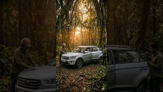 A tree DESTROYED this SUV… but what happens next is insane 😳🌳