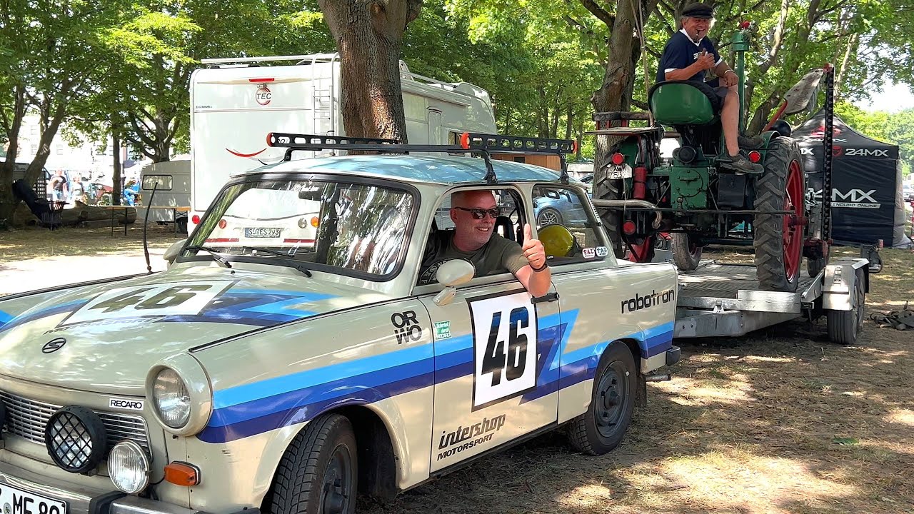 "Fahr Trabi Fahr" - Bulldog, Dampf & Diesel Leipzig - 40 Jahre Lanzfreunde Sachsen 06.07.2025