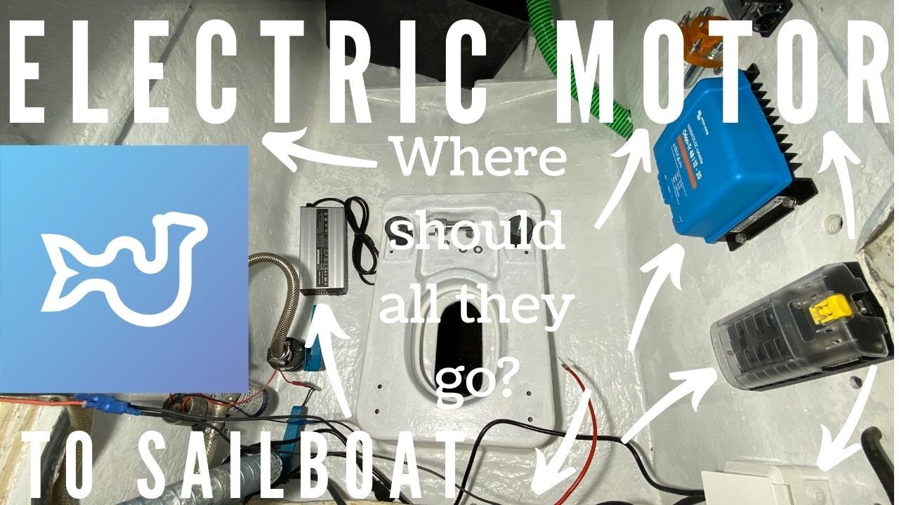 Electric motor to sailboat Part 6 Installing stuff to boat Ep11 Project SeaCamel YouTube
