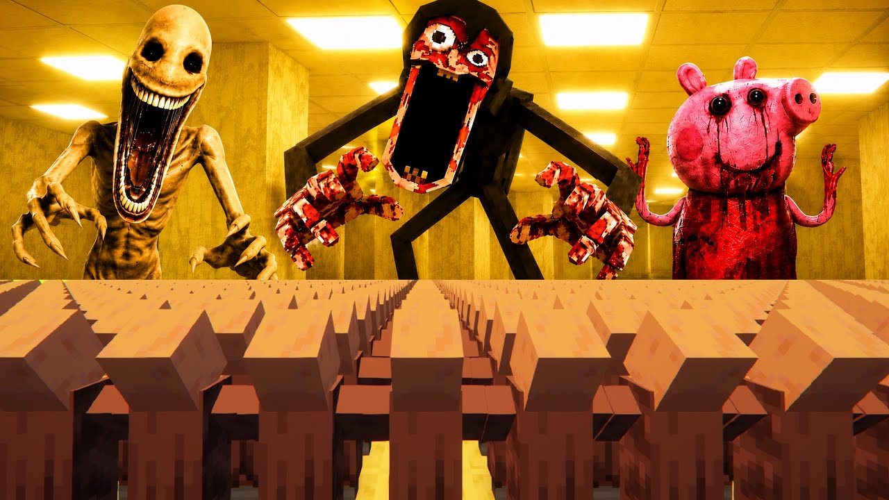 Aldeanos Sobreviven a TODOS LOS MODS DE TERROR