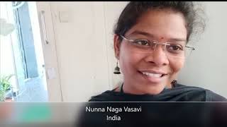 Alumni Tsa Interview With Nunna Naga Vasavi From India Technostruct Academy