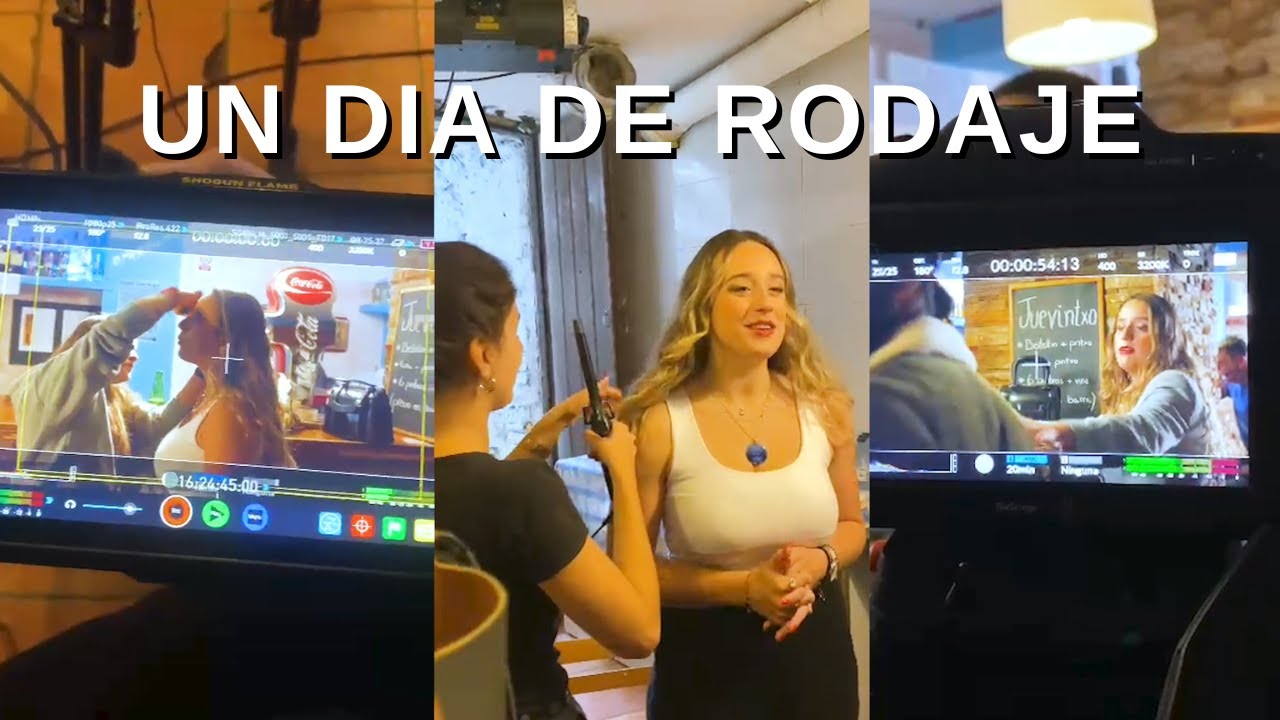 🎬 UN DIA DE RODAJE CONMIGO