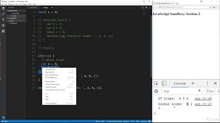 Modern JavaScript - From the Beginning 020 Block Scope With let  const