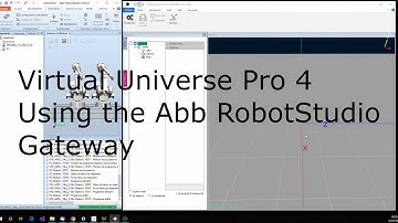 Virtual commissioning: Abb RobotStudio: Virtual Universe Pro 4: Using the gateway