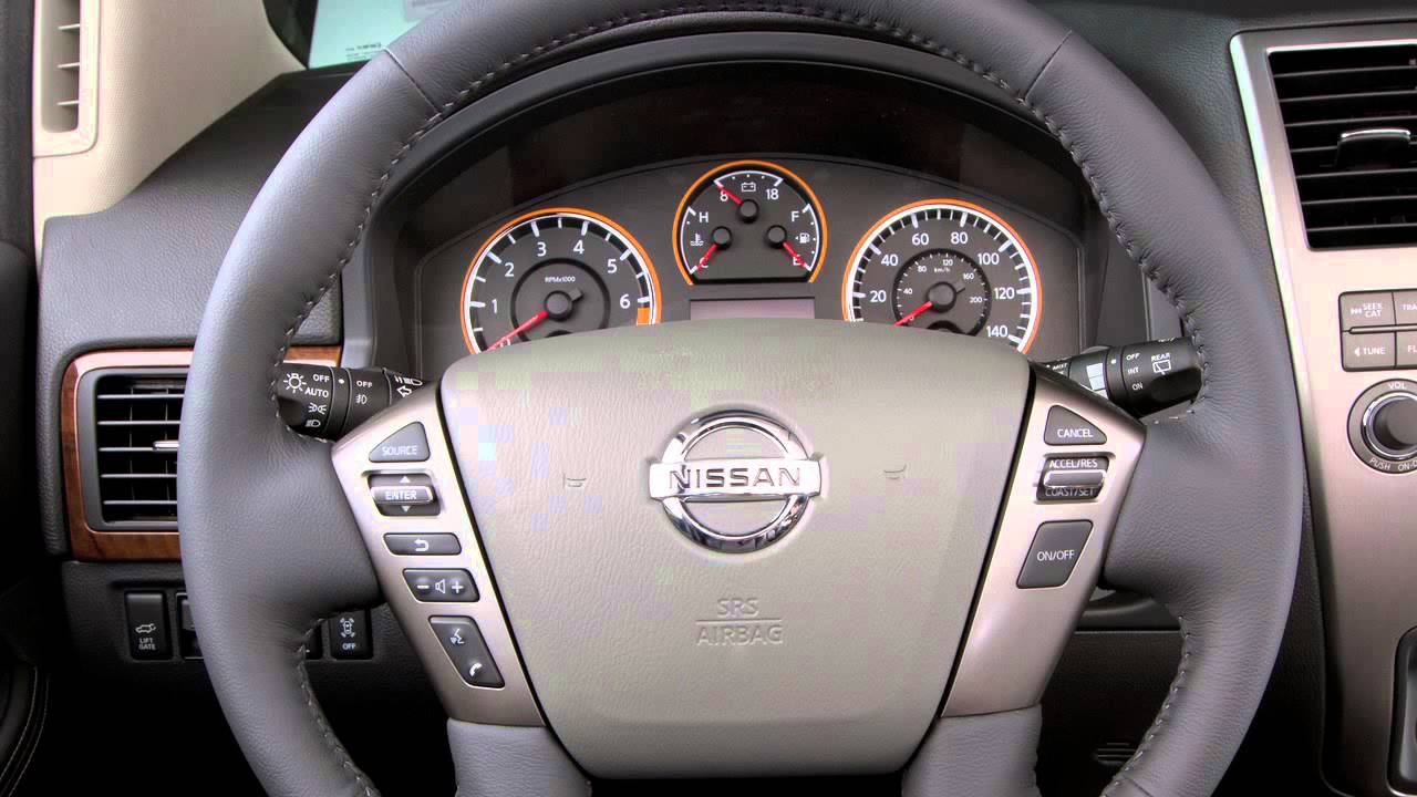 2013 NISSAN Armada Heated Steering Wheel YouTube