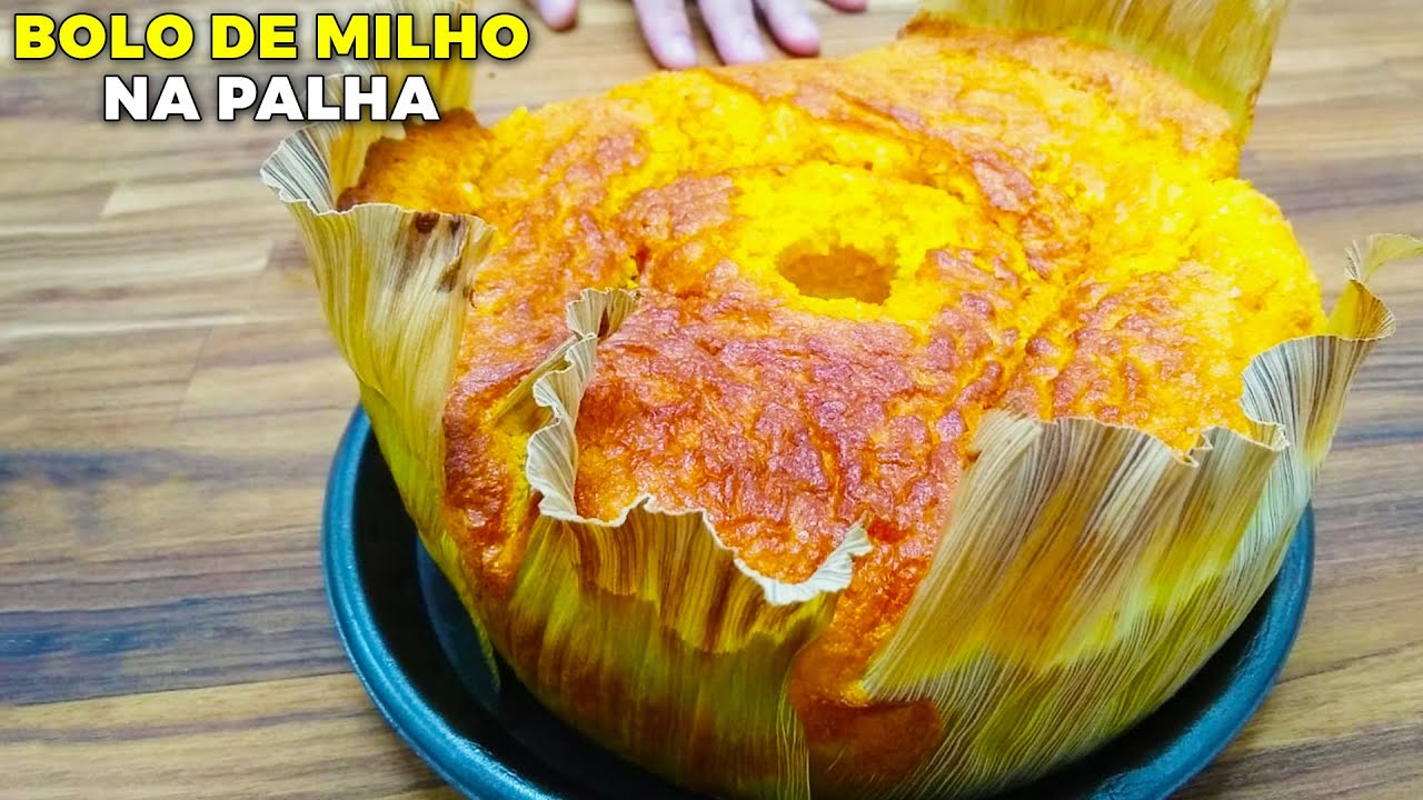 O Melhor Bolo de Milho na Palha | Ewerton Santana