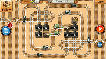 Train Track Maze The Railway Puzzle | Train Game | Android Gameplay #2363